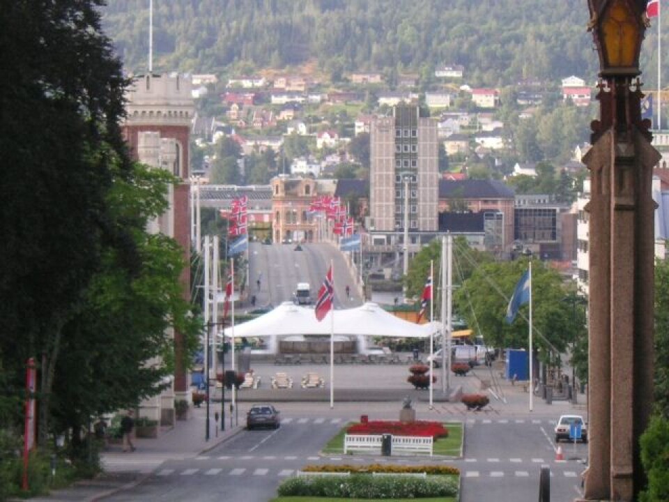 Drammen. Kilde: Wikimedia Commons