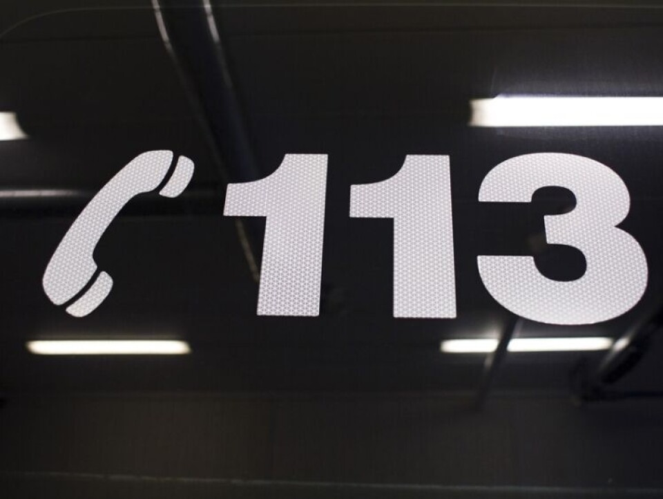Nødnummer 113. Illustrasjonfoto: Therese B. Kirkesæther
