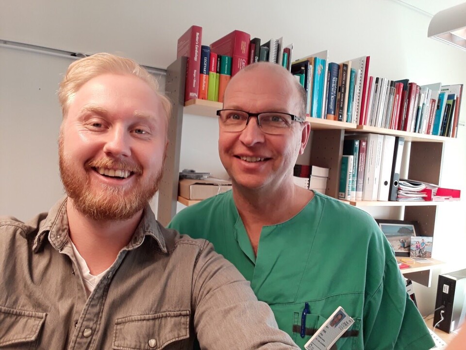 Ole Kristian Andreassen og Bjørn Bendz.