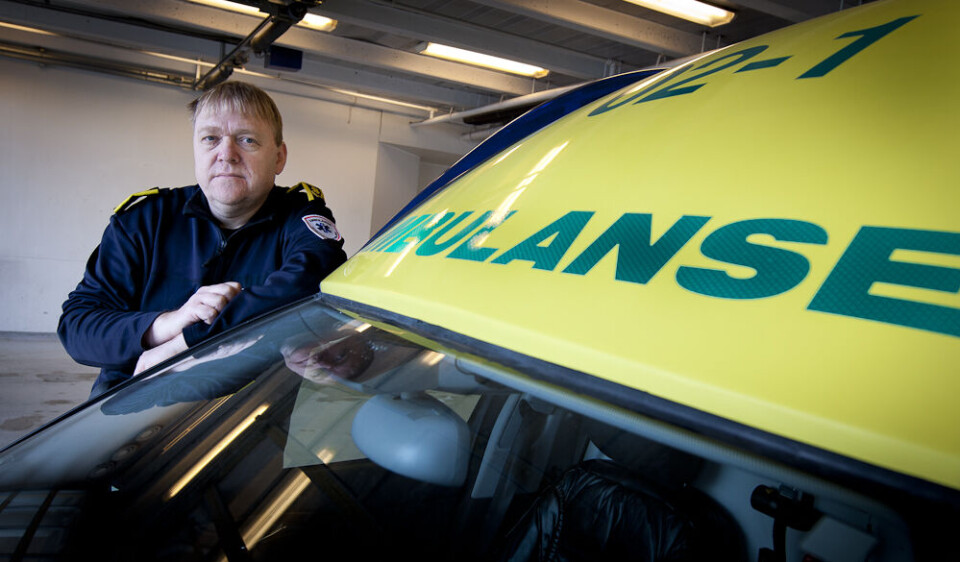 Ambulansesjef Per Øivind Sørgård.
