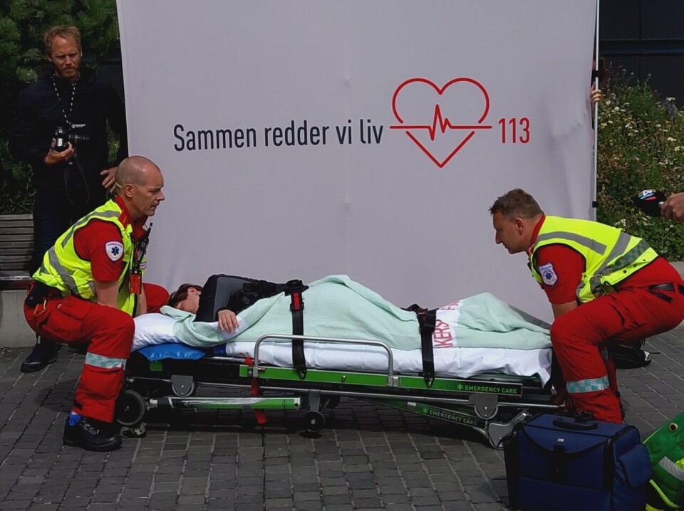 Fra lanseringen av 113.no.