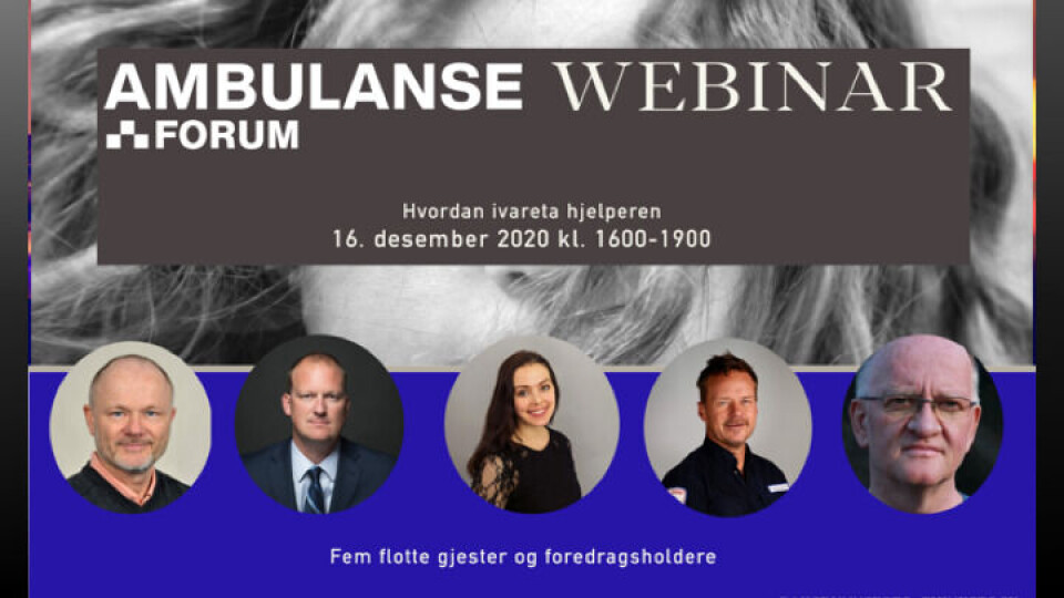 Se hele webinaret om hvordan ivareta hjelperen