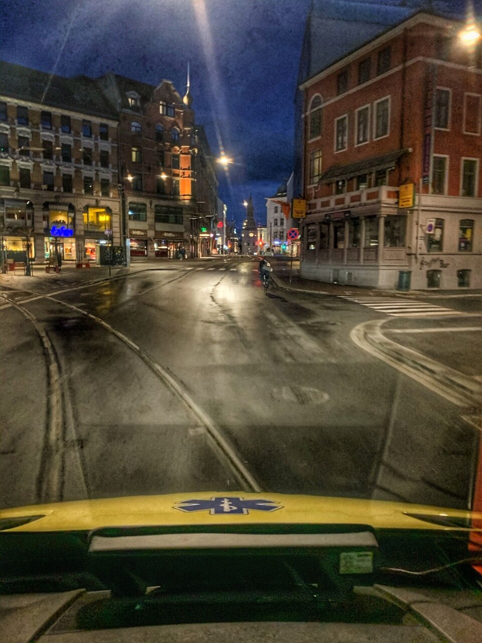 Tomme gater i Oslo - fra ambulanseperspektiv.