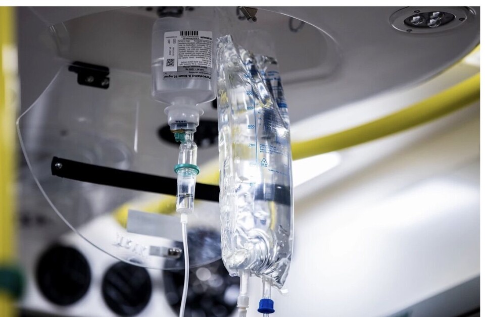 Intravenøs.
