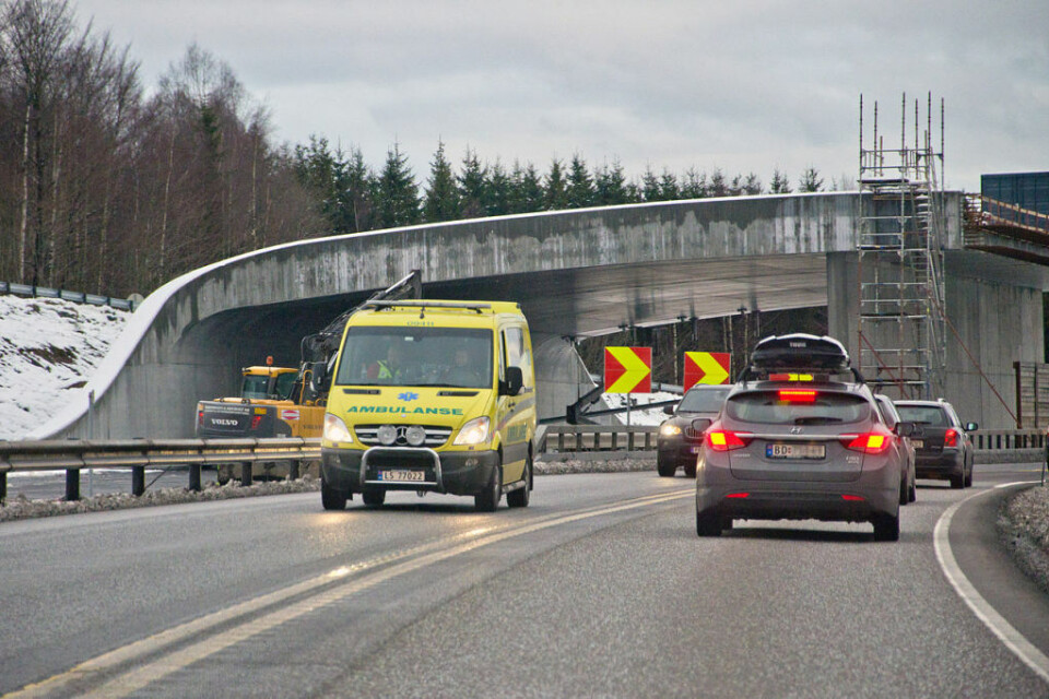E18 i Vestfold. Illusrasjonsfoto: Peter Fiskerstrand
