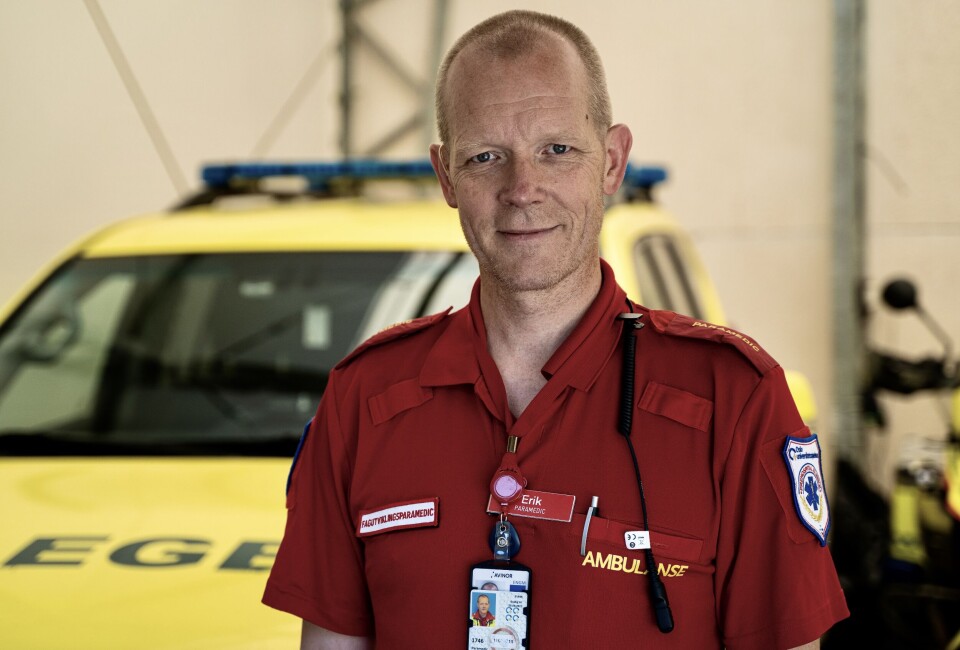 Fagentusiast på 119-bilen i Oslo