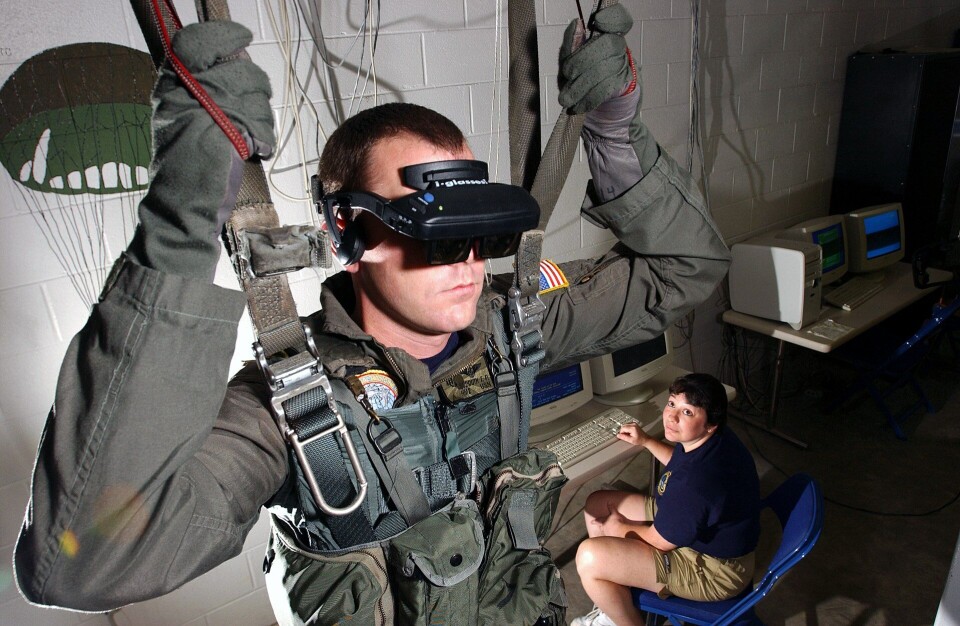 VR, også brukt i det amerikanske militæret. Illustrasjonsfoto. Chris Desmond