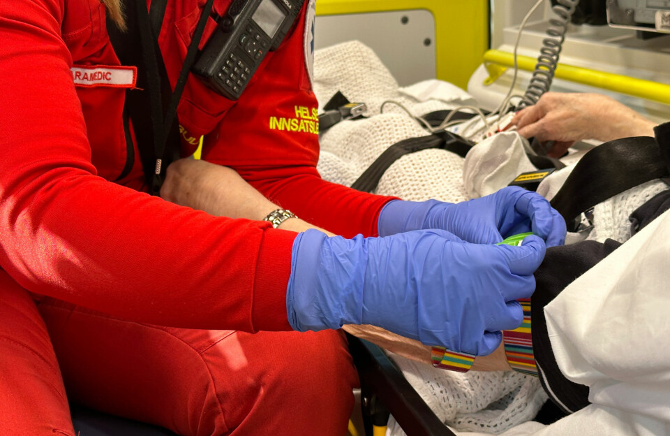 Ambulansepersonell har en stor bredde arbeidsoppgaver.