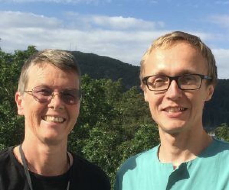 Anne Berit Guttormsen og Ragnvald Brekke.