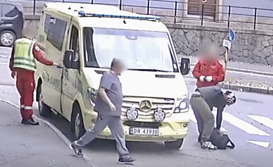 Screenshot fra ambulansekapringen.
