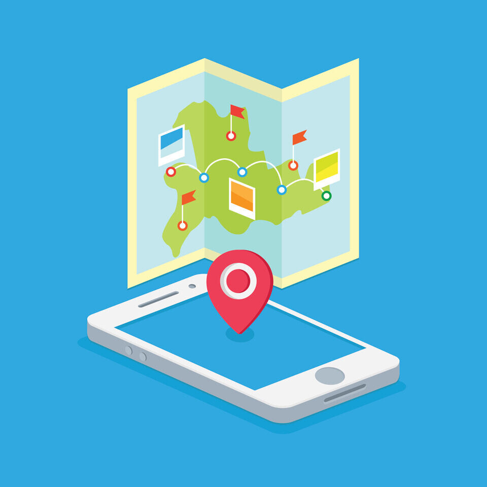 Posisjonering på mobil. Illustrasjonfoto: Thinkstock