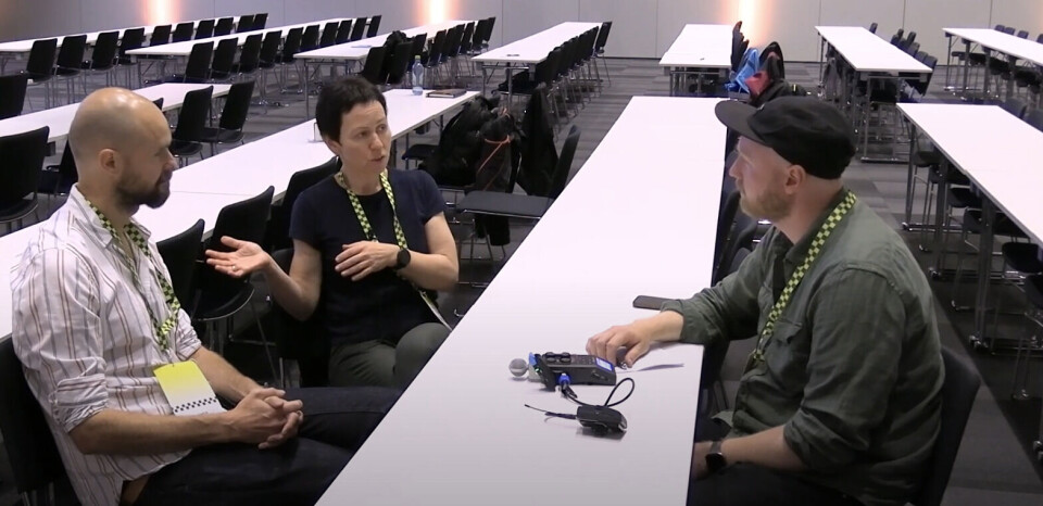 Mona Guterud og Helge Fagerhei Bugge om implementering av NIHSS i ny episode i podkasten Du puster for fort med Ole Kristian Andreassen.