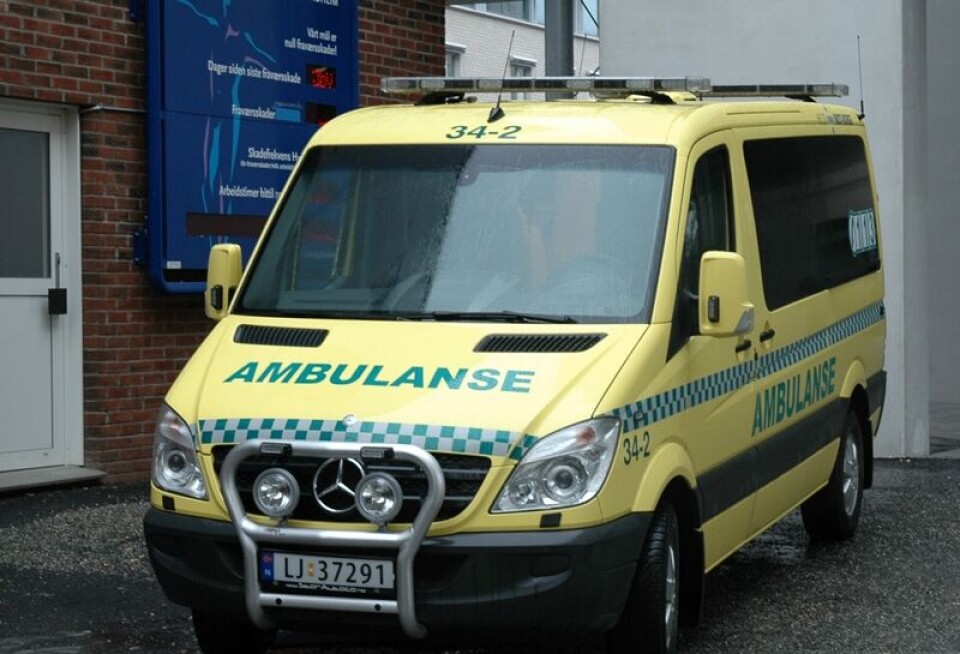 Sykt populær ambulanselinje