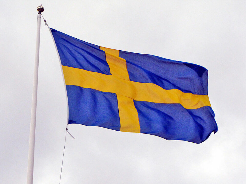 Svensk flagg.