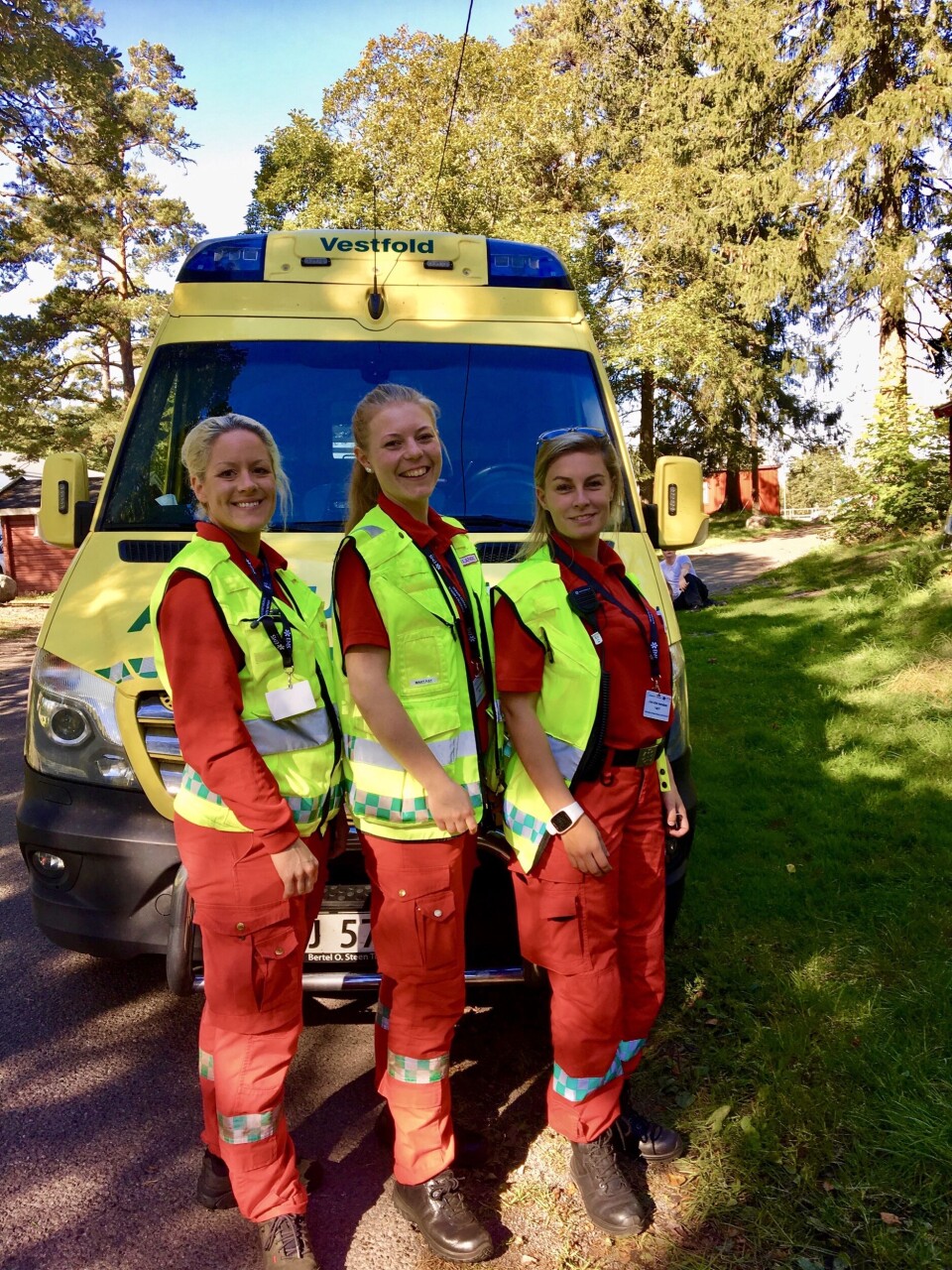 Girlpower Horten (fra venstre): Christina Ericshrud, Christine Bakken og Lise Lotte Svendsen.