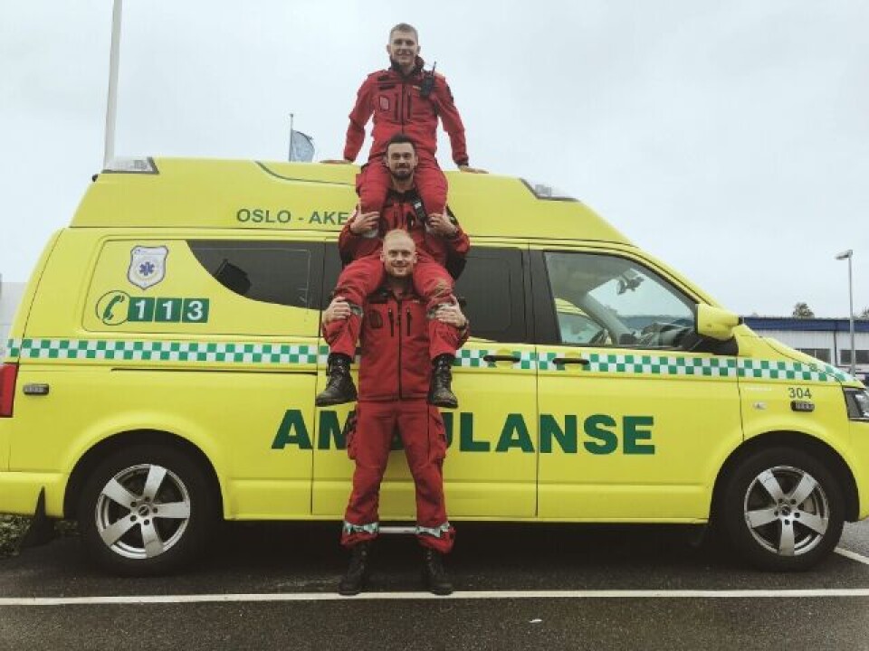 Søkertallene til bachelor i paramedisin