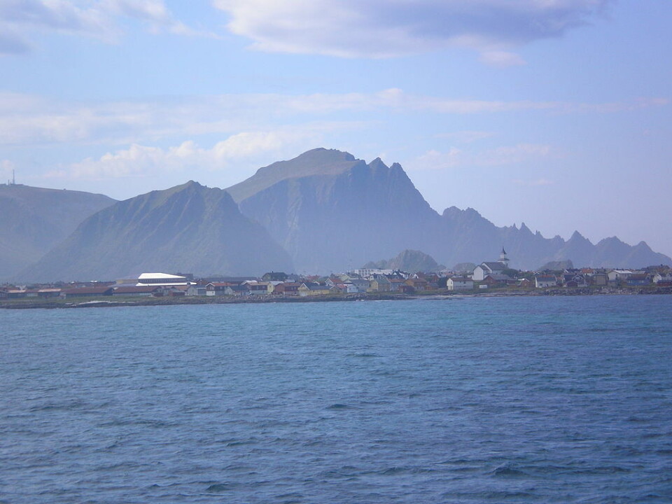 Andenes på Andøy i Vesterålen.