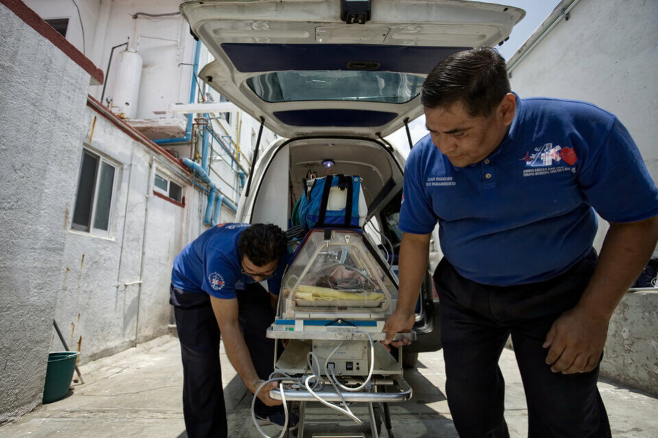 Mexikansk ambulanse.