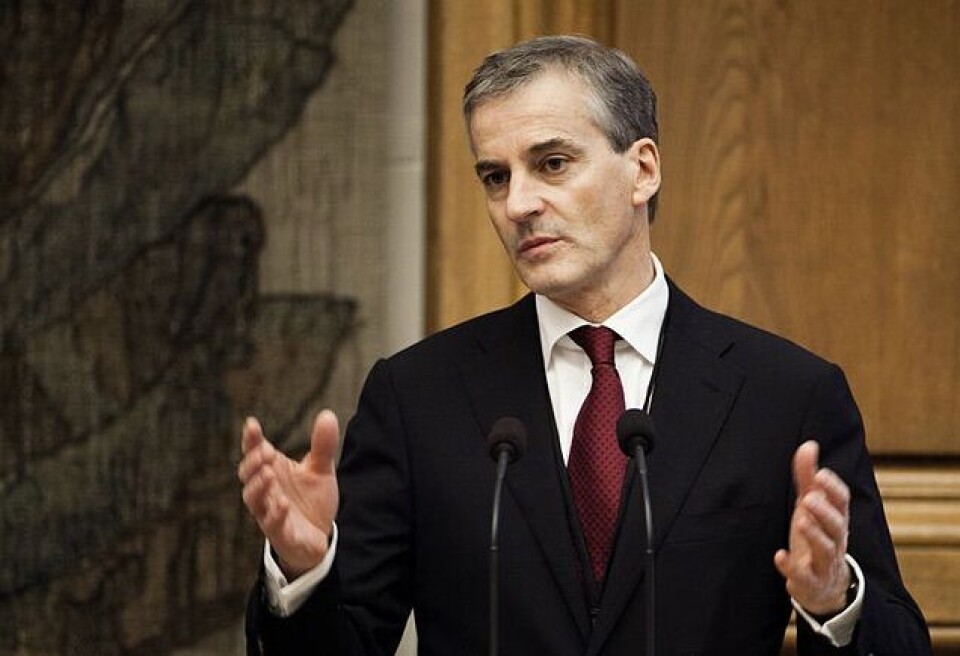 Jonas Gahr Støre.