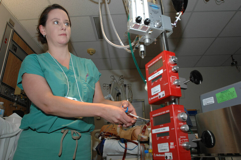 ECMO-apparat.