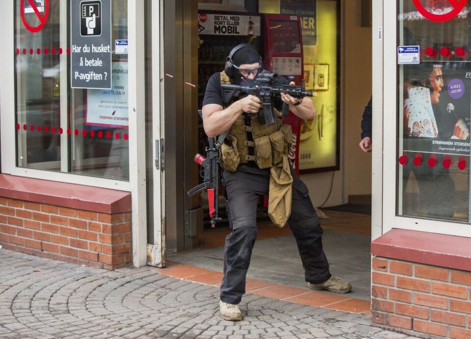 PLIVO-øvelse i Oslo.