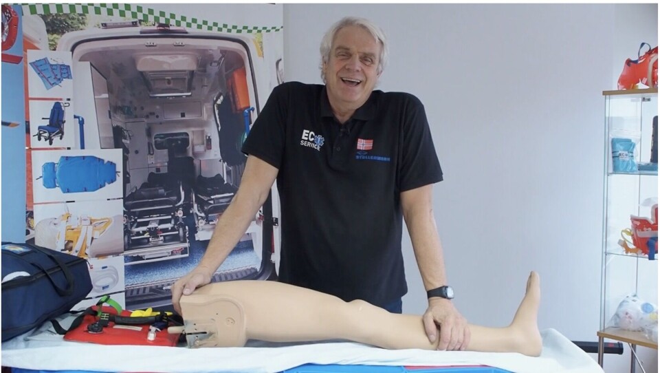 Lars Leinæs i Emergency Care.