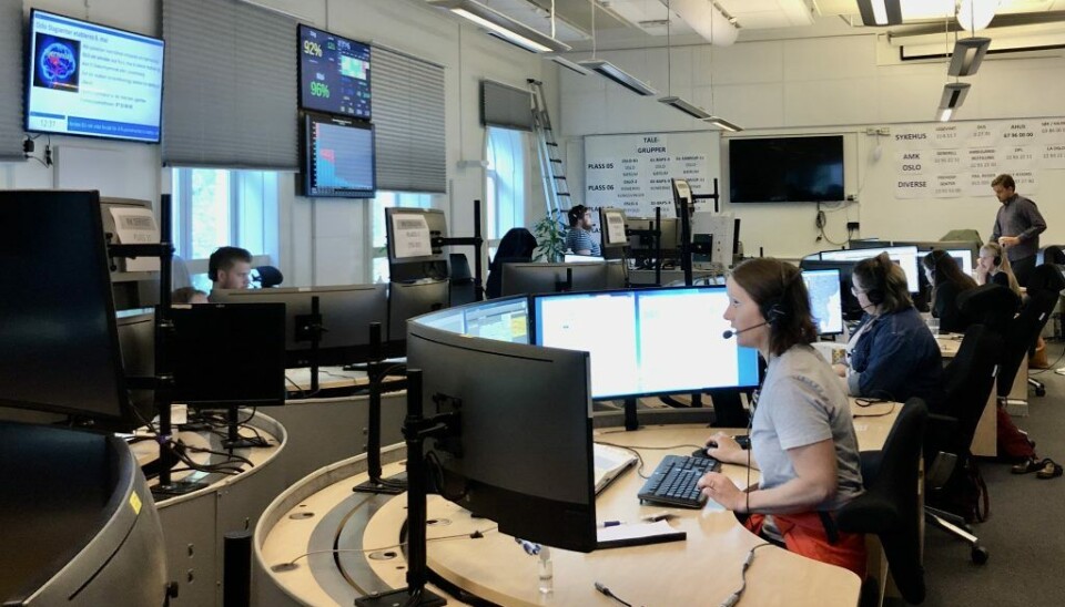 AMK Oslo, medisinsk operatør. Foto: Live Oftedahl (2019)