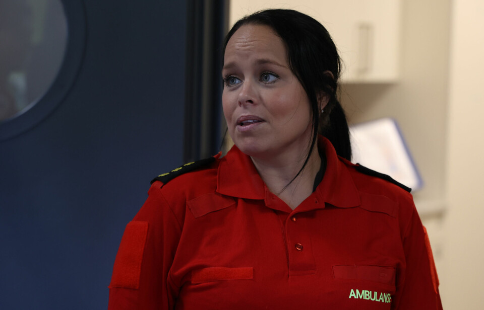 KOLLEGAER SOM BRYR SEG: Renate Koppergård har jobbet med Tore Nilsen i flere år, og håper å ha han mange år til. Renate Koppeirgård