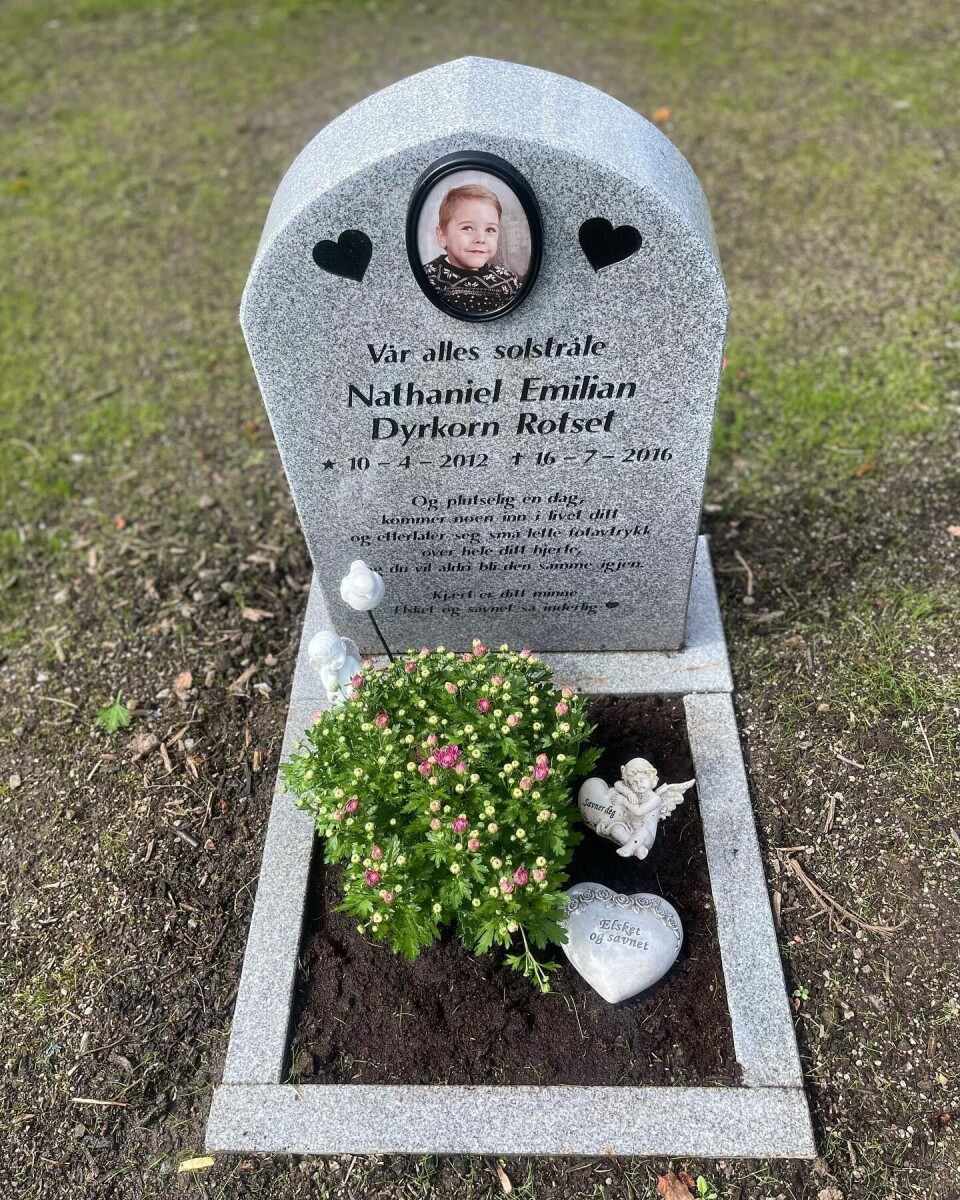 Nathaniel Emilian døde bare fire år gammel. Nathaniel Emilian døde bare fire år gammel.