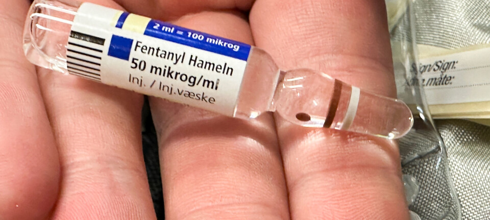 Fentanyl, Ketamin og Penthrox: Finnmark langt foran Oslo