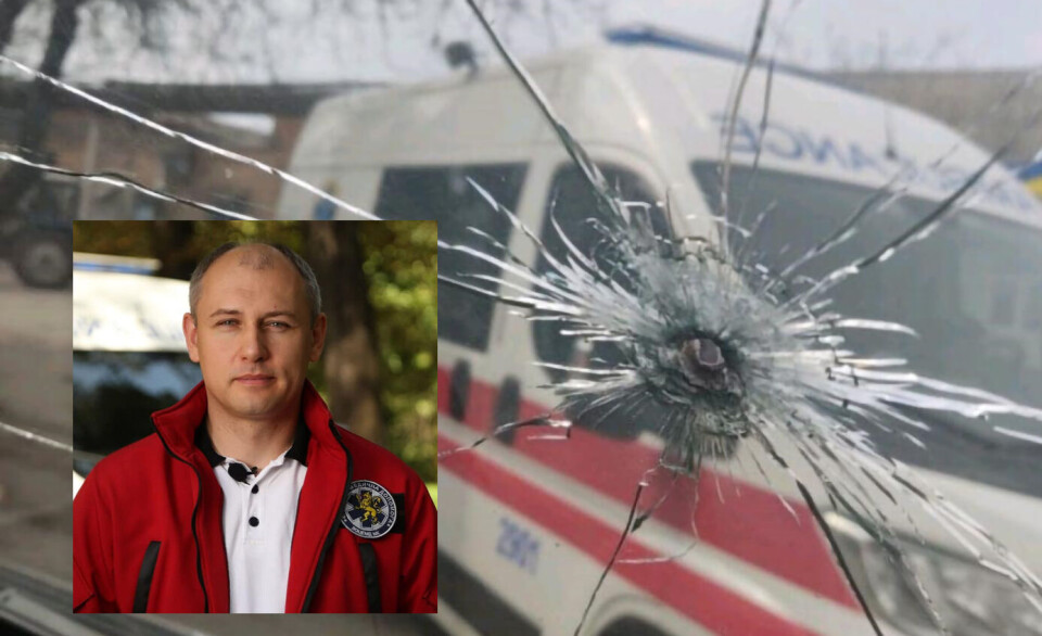 Andriy Vasko leder den regionale ambulansetjenesten i Lviv i Ukraina. Ambulansepersonell jobber ofte under livsfarlige forhold.