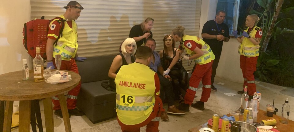 Ambulanselag fra Trøndelag hevdet seg i Kypros-konkurranse